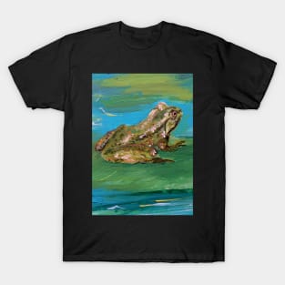 frog On A Lilly Pad T-Shirt